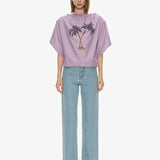 Christopher Esber - Mirage Palm Poplin Top