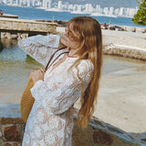 Ciao Lucia - Martino White Crochet Dress