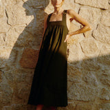 Ciao Lucia - Laura Black Cotton Dress