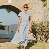 Ciao Lucia - Naomi Stripe Cotton Dress