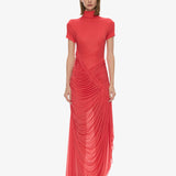 Christopher Esber - Fusion Ruched Ripple Dress