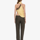 Christopher Esber - Tortoise Droplet Halter Top