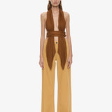 Christopher Esber - Scarf Draped Halter Top