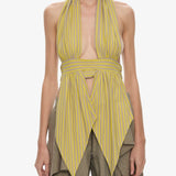 Christopher Esber - Scarf Draped Halter Top
