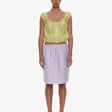 Christopher Esber - Light Leak Jacquard Zip Up Top