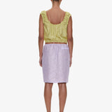 Christopher Esber - Light Leak Jacquard Zip Up Top