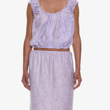 Christopher Esber - Light Leak Jacquard Zip Up Top
