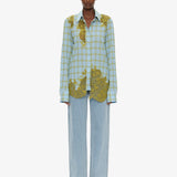 Christopher Esber - Maya Embroidered Handkerchief Shirt