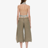 Christopher Esber - Moonlit Patina Lace Scarf Top