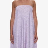 Christopher Esber - Light Leak Jacquard Cascade Strapless Dress