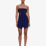 Christopher Esber - Aira Strapless Lace Mini Dress