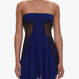 Christopher Esber - Aira Strapless Lace Mini Dress