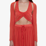 Christopher Esber - Daya Cutaway Drawstring Dress