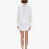 Christopher Esber - Ripple Drape Long Sleeve Mini Dress