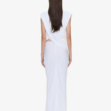 Christopher Esber - Twisted Lever Rolled Up Tee Dress