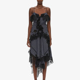 Christopher Esber - Embroidered Handkerchief Envelope Cami Dress