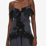 Christopher Esber - Embroidered Handkerchief Envelope Cami Dress