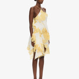 Christopher Esber - Embroidered Handkerchief Envelope Scarf Dress