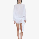 Christopher Esber - Porto Tie Long Sleeve Mini Dress