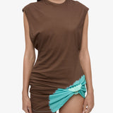Christopher Esber - Tie Dye Snap Clip Tank Dress