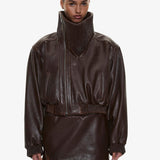 Christopher Esber - Alfie Leather Mini Skirt