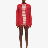 Christopher Esber - Dannie Lucent Mottled Sheer Bomber