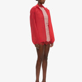 Christopher Esber - Dannie Lucent Mottled Sheer Bomber