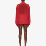 Christopher Esber - Dannie Lucent Mottled Sheer Bomber