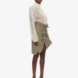Christopher Esber - Dannie Lucent Mottled Sheer Bomber