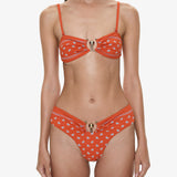Christopher Esber - Bandana Ruched Orbit Bandeau