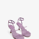 Christopher Esber - Blaze Raffia Suede Heel