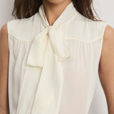 Veronica Beard - Magnolia Tie - Neck Blouse