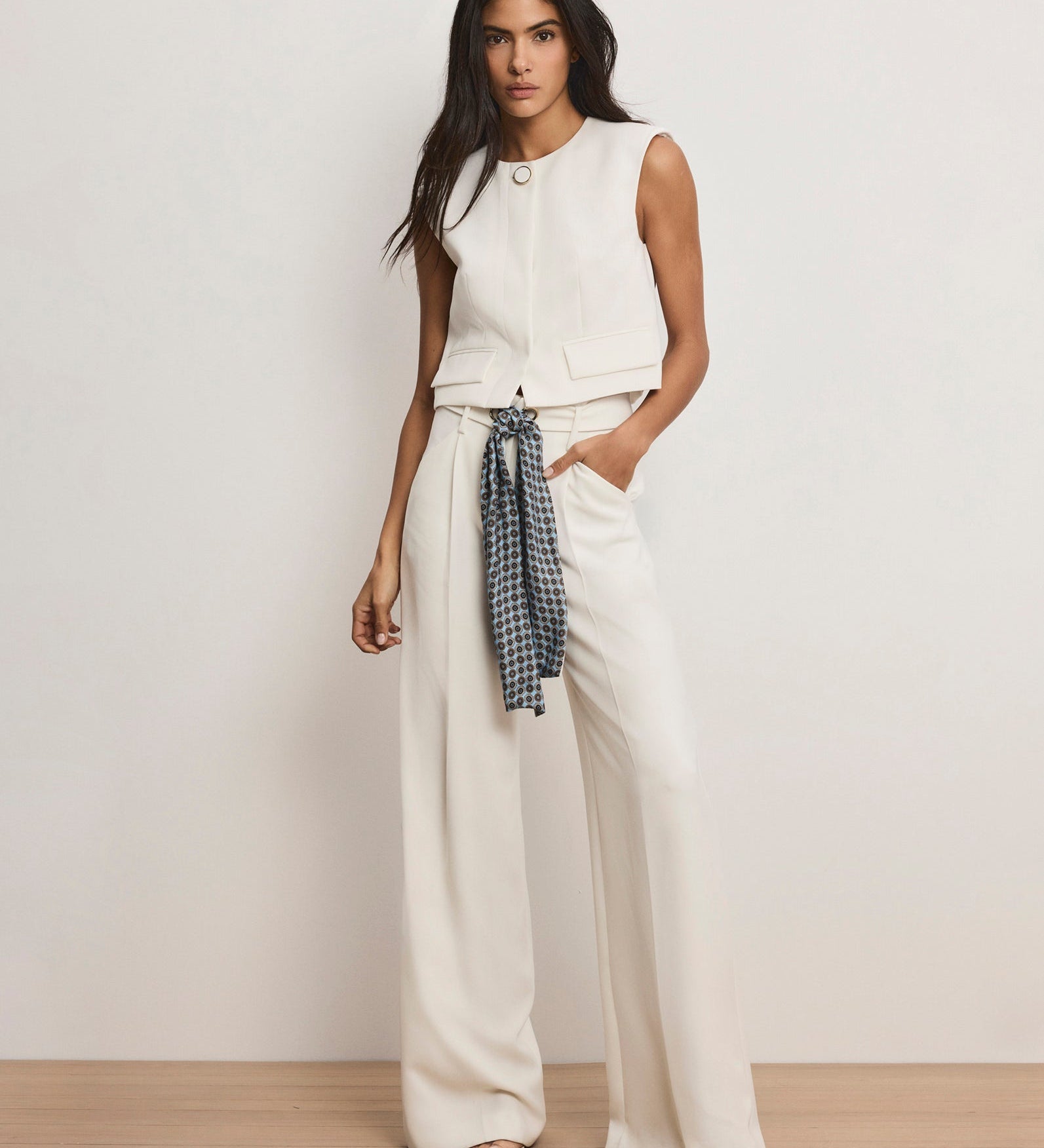 Veronica Beard - Cliffwood Cropped Vest