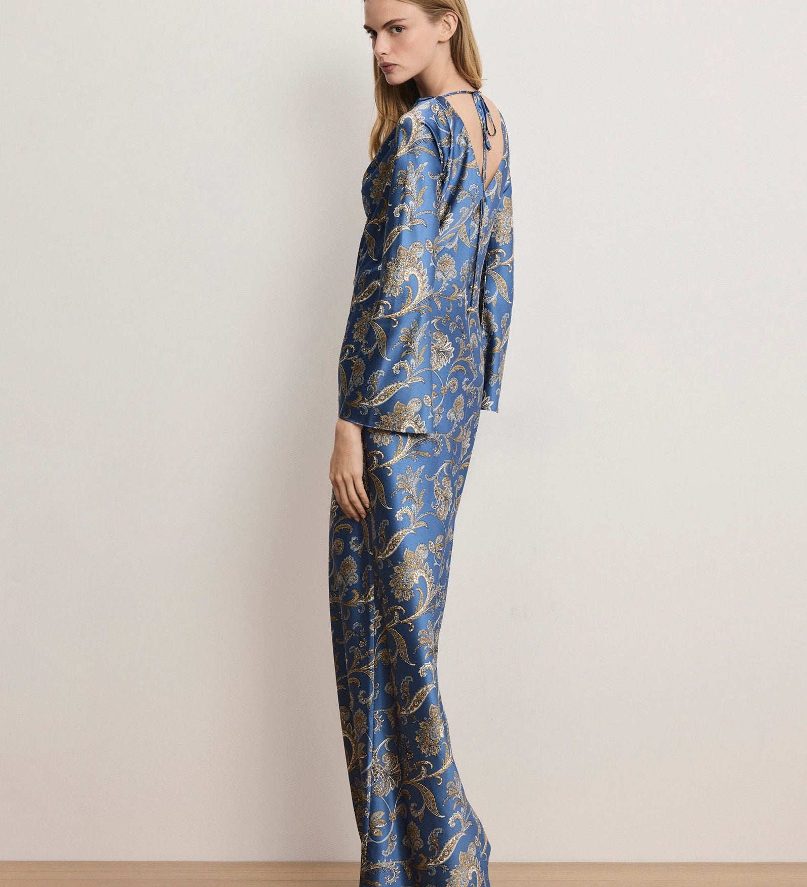 Veronica Beard - Ember Silk - Blend Maxi Dress