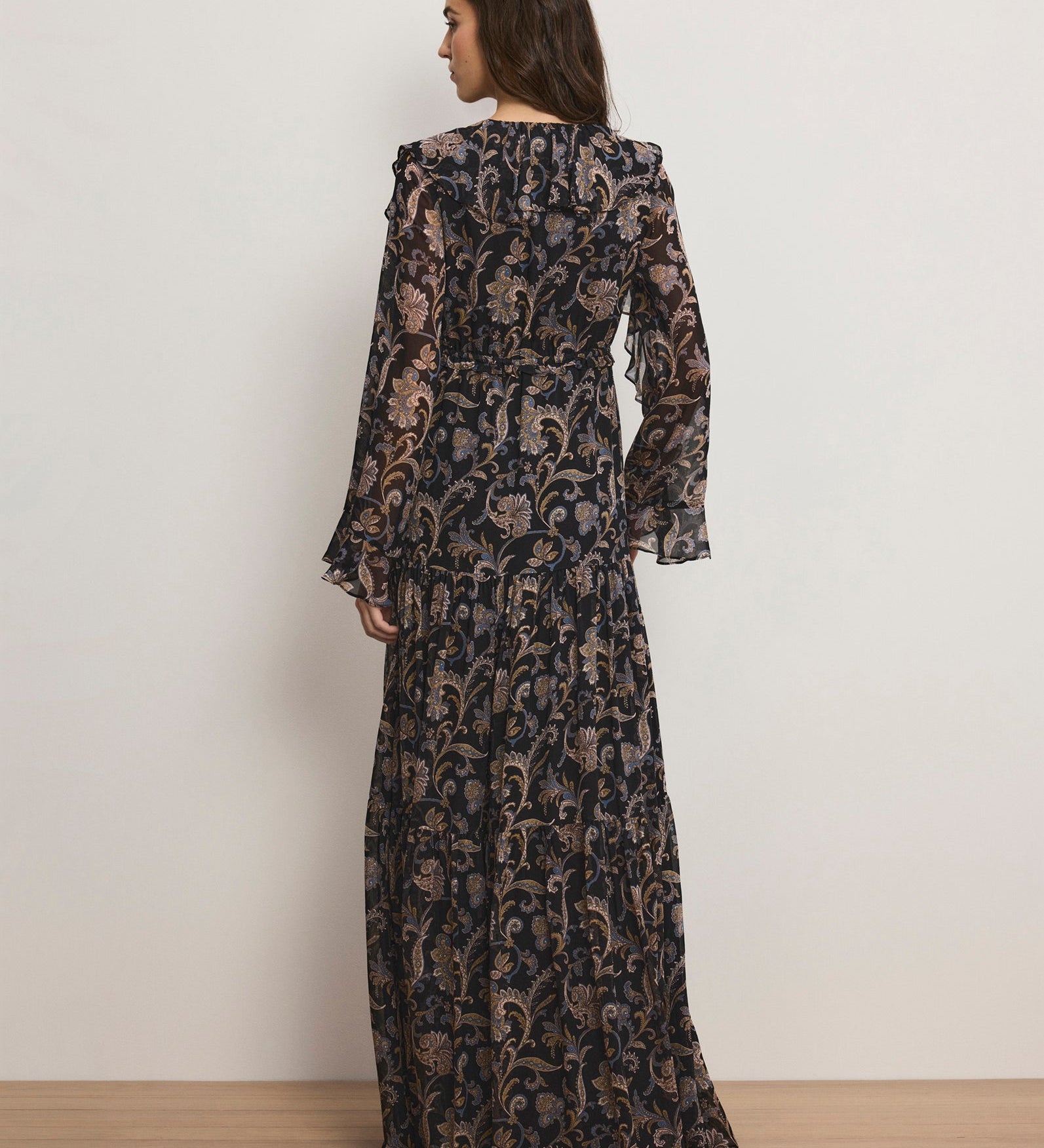 Veronica Beard - Akara Silk Maxi Dress