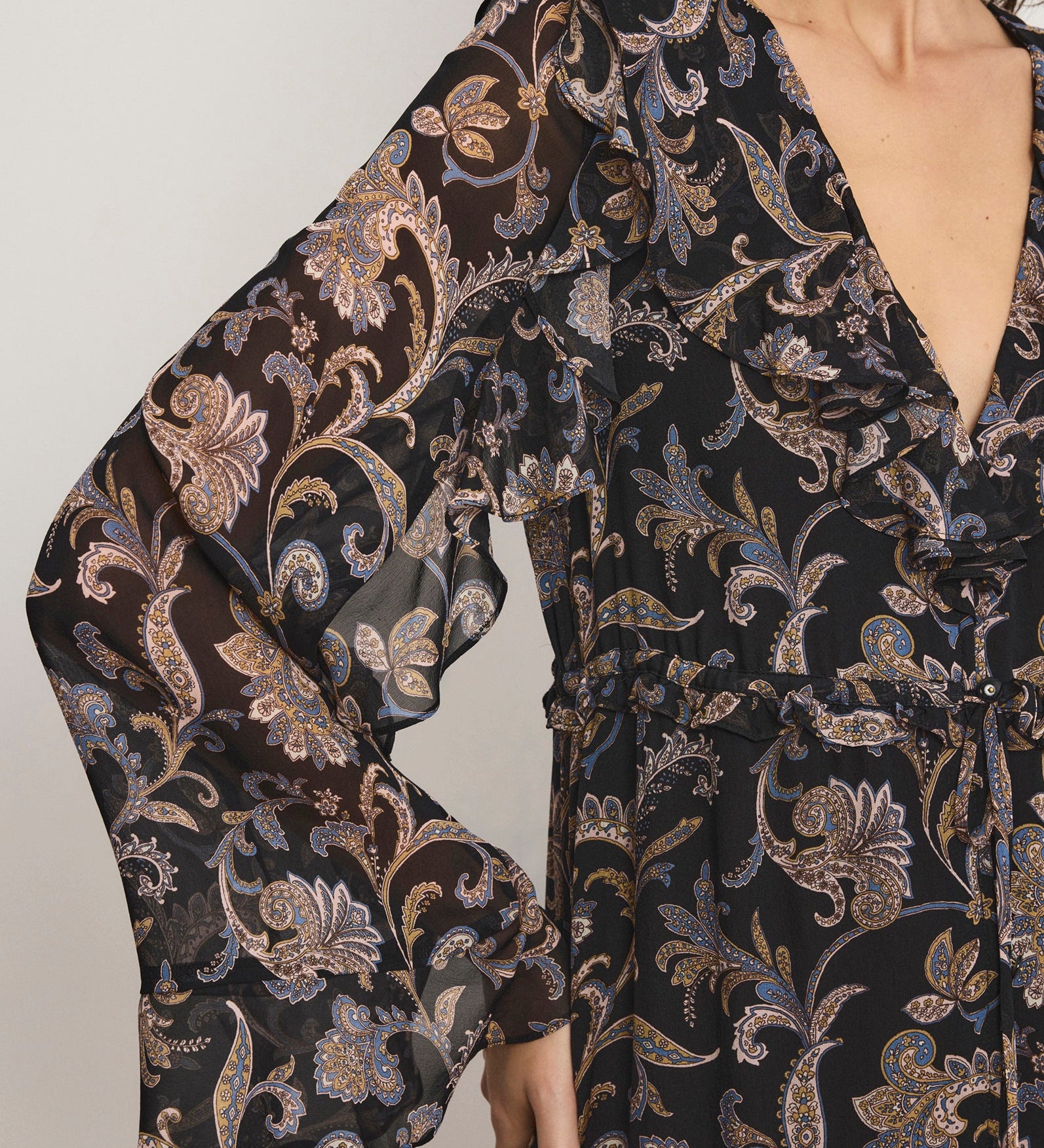 Veronica Beard - Akara Silk Maxi Dress