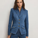 Veronica Beard - Randy Denim Dickey Jacket