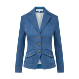 Veronica Beard - Randy Denim Dickey Jacket