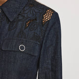 Veronica Beard - Kiki Eyelet Jacket