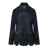 Veronica Beard - Kiki Eyelet Jacket
