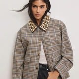 Veronica Beard - Kasper Plaid Chore Jacket
