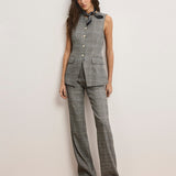 Veronica Beard - Jude Linen Wide - Leg Pant