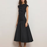 Veronica Beard - Lisette Cotton Poplin Midi Dress