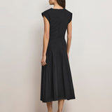 Veronica Beard - Lisette Cotton Poplin Midi Dress