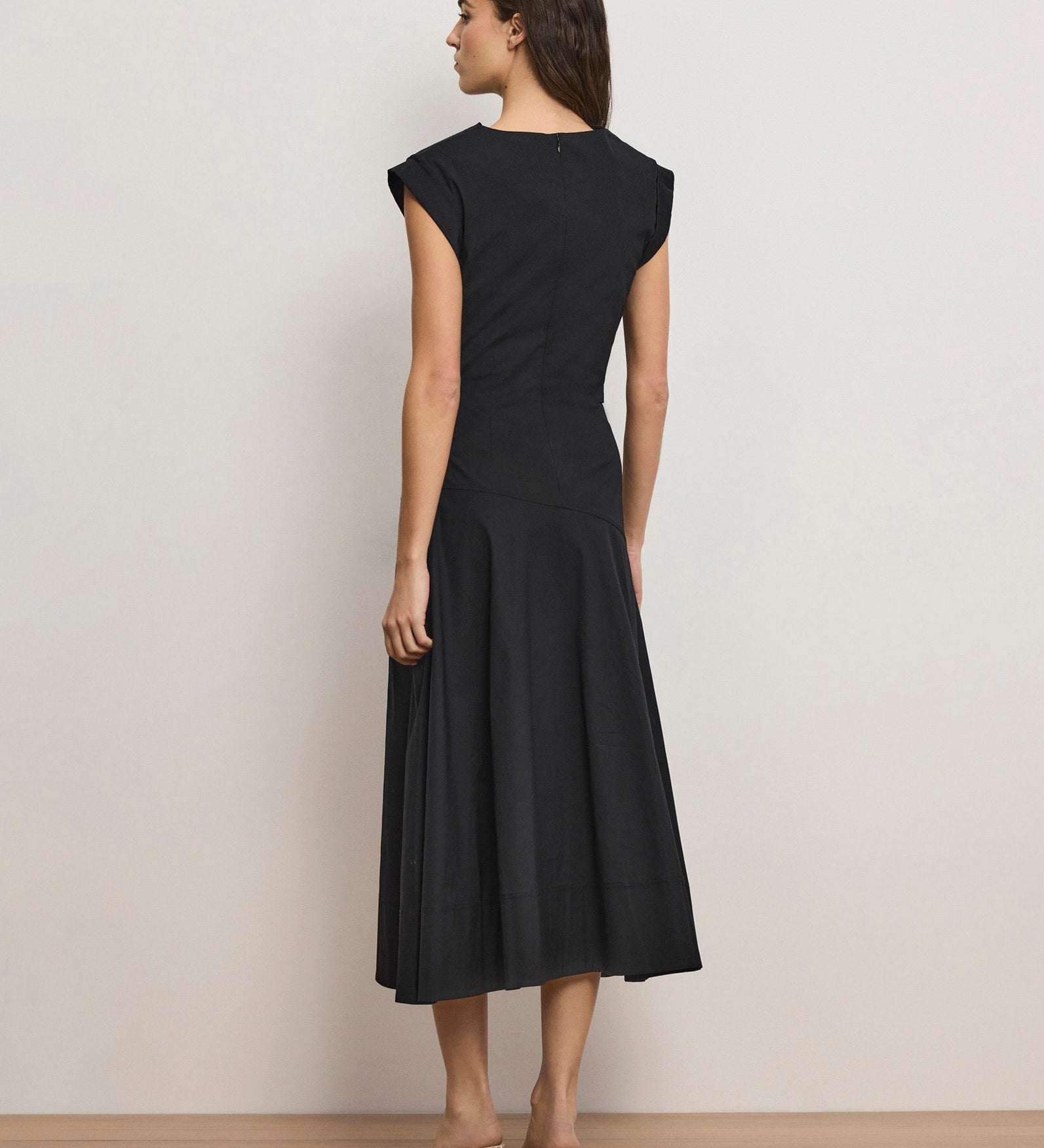 Veronica Beard - Lisette Cotton Poplin Midi Dress