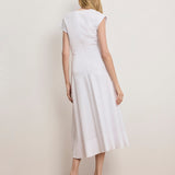 Veronica Beard - Lisette Cotton Poplin Midi Dress