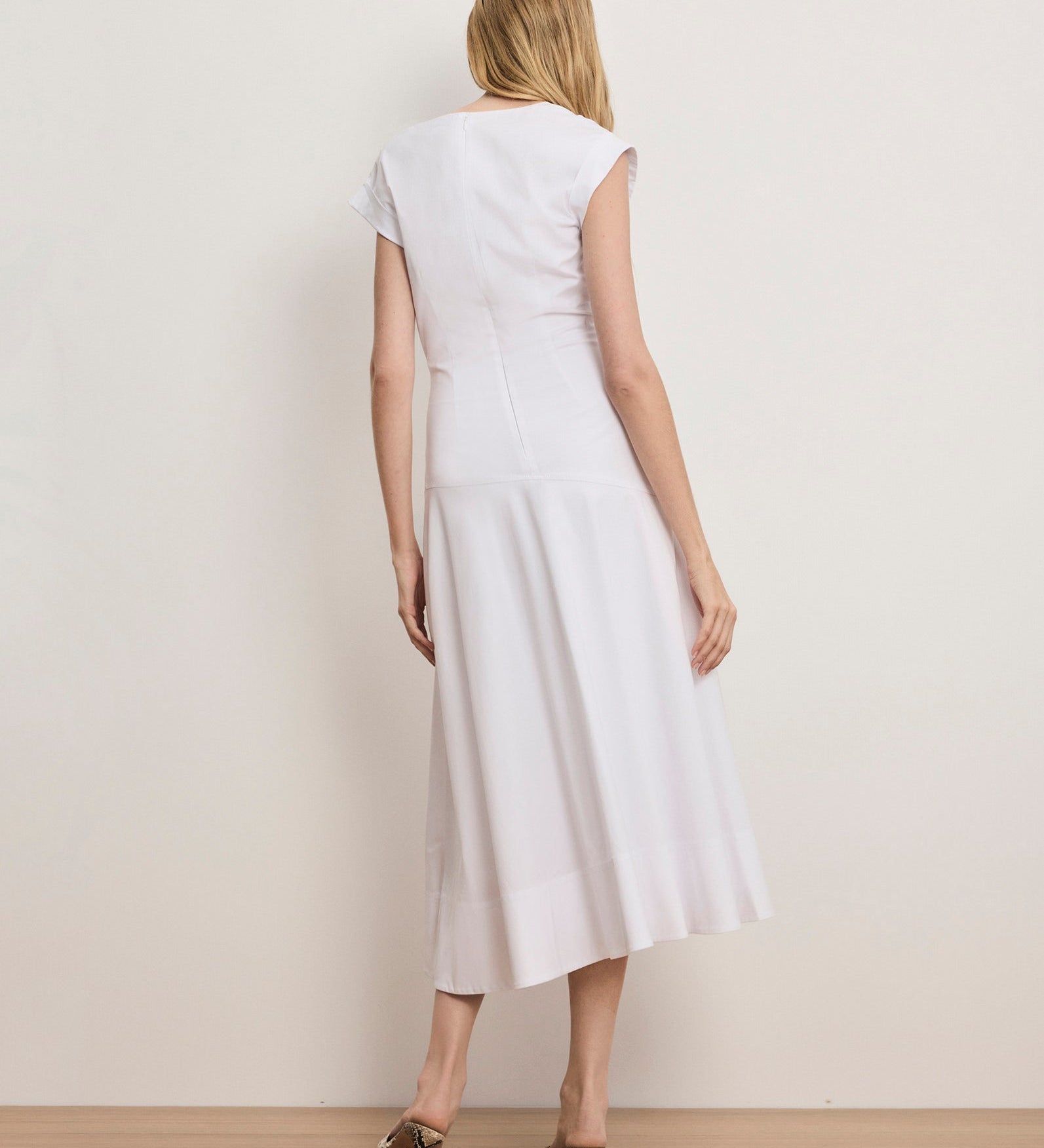 Veronica Beard - Lisette Cotton Poplin Midi Dress