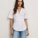 Veronica Beard - Davra Button - Down Shirt