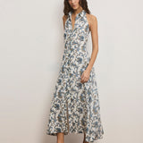 Veronica Beard - Mackey Paisley Halter Midi Dress
