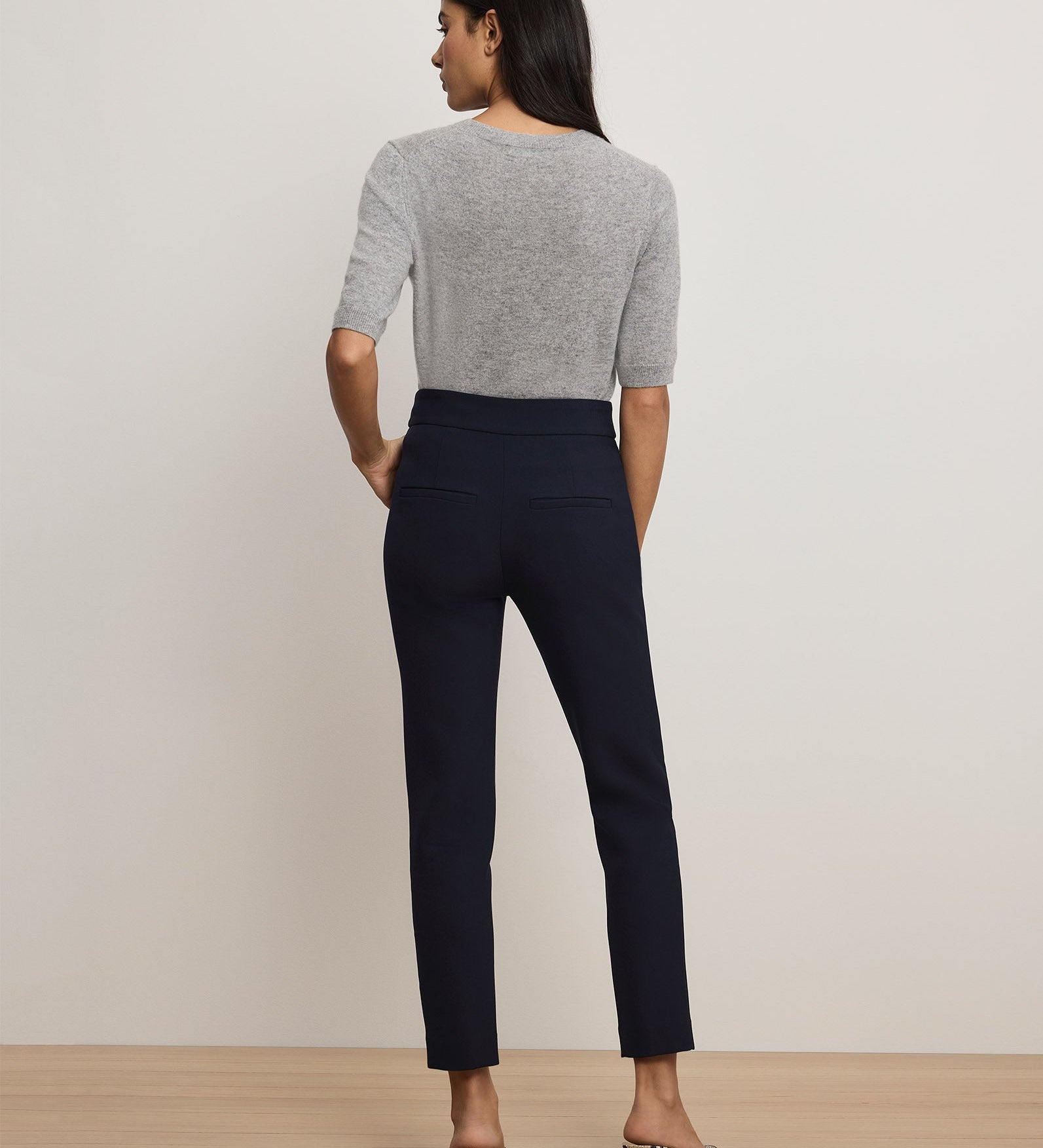 Veronica Beard - Renzo Clean Waistband Pant